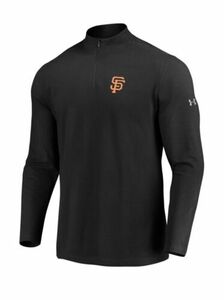 San Francisco Giants Under Armour Performance Tri-Blend Quarter-Zip Jacket 5XL 海外 即決