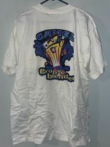 VTG 1996 Camel Cigarettes Big Vegas Groove Blender T-Shirt XL Single Stitch Box 海外 即決