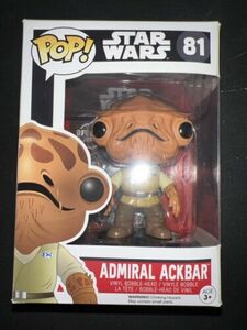 Pop Funko #81 Star Wars Admiral Ackbar 海外 即決