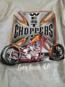 Vtg West Coast Choppers JESSE WHO Long Sleeve T Shirt Long Beach CA NEVER WORN 海外 即決