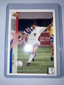 Mia Hamm 1994 Upper Deck World Cup Rookie RC #268 English Spanish Team USA 海外 即決