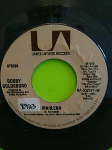 Bobby Goldsboro : Marlena / Sing Me A Smile 7" 45 RPM バイナル Record 海外 即決
