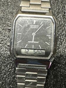 Casio Quartz AQ-230 Module 5154 Ana-Digi Vintage Quartz Watch 海外 即決