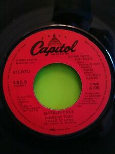 Natalie Cole: Someone That I Used To Love / / Don't Look Back 7" 45 Rpm Record 海外 即決