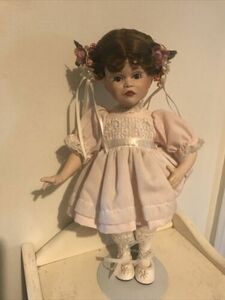 1991 T.C. Porcelain Doll-615-B Q 海外 即決