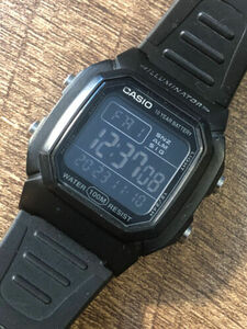 Casio Illuminator Chronograph Alarm Model 3240 Digital Watch 100M WR Runs 海外 即決