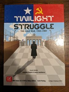 Twilight Struggle Deluxe Edition Cold War 1945-1989 Sixth Printing GMT Games 海外 即決