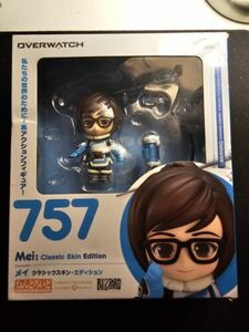 Good Smile Overwatch MEI Classic Skin Edition Nendoroid 757 Figure Opened Box 海外 即決