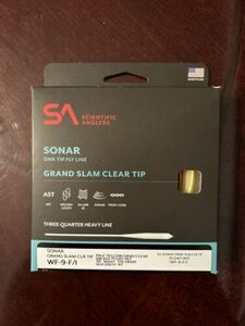 Scientific Anglers Sonar Grand Slam Clear Tip Fly Line - WF9F/I - 136341 海外 即決