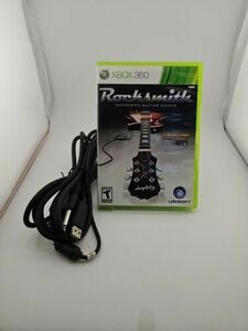 Rocksmith Xbox 360 With Rocksmith Real Tone USB Audio Cable 海外 即決