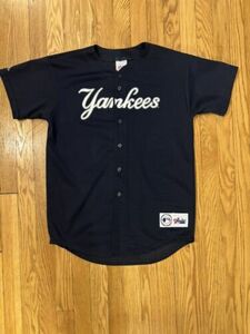 Derek Jeter #2 New York Yankees Majestic MLB Baseball Jersey (Youth Extra Large) 海外 即決