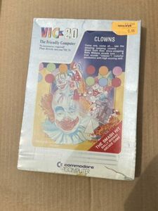 Clowns Commodore Computer Sealed Game Vic 20 Hes 海外 即決