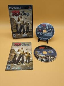 25 to Life (Sony PlayStation 2, 2006) Complete With Music CD 海外 即決