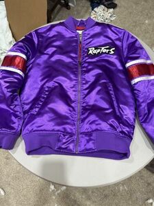 Toronto Raptors Mitchell & Ness NBA Hardwood Classic Jacket XS 海外 即決