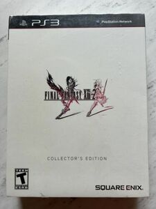 Final Fantasy XIII-2 - Collector's Edition (Sony PlayStation 3, 2012) Sealed 海外 即決