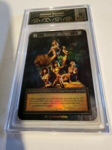 PCG 9 Amazon Warriors Rudy Beta Promo Sorcery Alpha Investments Exclusive Mint 海外 即決