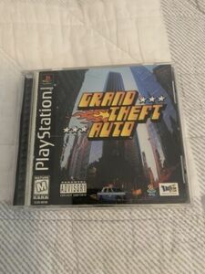 Grand Theft Auto (Sony PlayStation 1, 1998) PS1 Complete Black Label 海外 即決