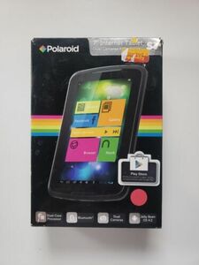 Polaroid S7 7" Tablet Android 2 Core 4GB Wi-Fi, Bluetooth, Black, Great 4 Kids! 海外 即決