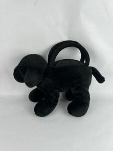 Vintage Russ Black Labrador Plush Handbag 海外 即決