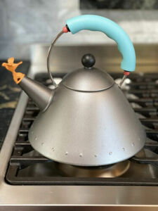 Michael Graves Rare Postmodern tea kettle for Alessi “9093 Kettle” 海外 即決