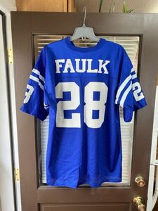 Vintage Marshall Faulk #28 Indianapolis Colts NFL Football Jersey Vtg 90’s CLEAN 海外 即決