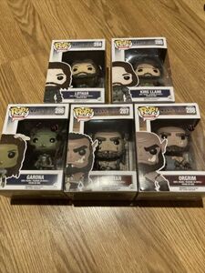 Warcraft Funko Pop! Lot of 5 284 Lothar 285 Llane 286 Garona 287 Durotan 288 Org 海外 即決