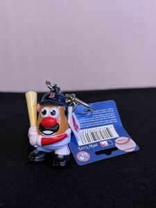 Mr Potato Head - Sports Spuds - Boston Red Sox Key Ring - New 海外 即決