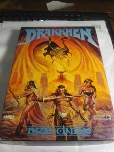 Drakkhen - Commodore Amiga 500/1000/2000 - 海外 即決