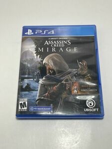 Sony PlayStation 4 Assassins Creed Mirage Tested With Inserts 海外 即決