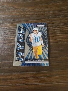 Justin Herbert 2023 Panini Prizm #H-4 Hype Los Angeles Chargers 1Y 海外 即決