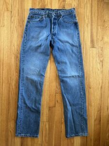 Vintage Levis 501XX Jeans Mens 31x34 Made In USA Denim Straight Leg Button Fly 海外 即決