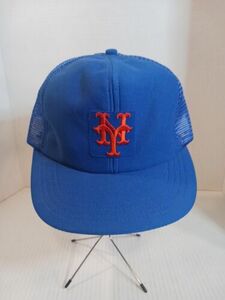 Vintage New York Mets Wilson. A5240 Medium snapback hat cap MLB Made USA 海外 即決