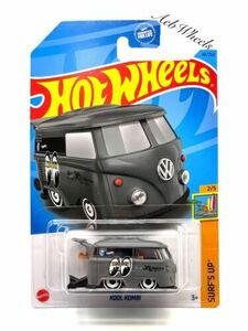 2023 Hot Wheels Volkswagen Kool Kombi Mooneyes (gray) #49 Surf's Up 海外 即決