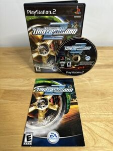 Need for Speed: Underground 2 (Sony PlayStation 2, 2004) TESTED CIB COMPLETE 海外 即決