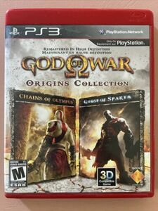 God of War: Origins Collection PS3 Complete With Manual Tested NOT FOR SALE CIB 海外 即決