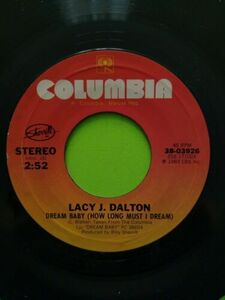 Lacy J. Dalton : Hold Me Again / Dream Baby 7" 45 RPM Columbia 海外 即決