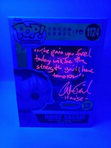 Funko POP! Tokyo Ghoul - Haise Sasaki GITD Austin Tindle Signed 海外 即決