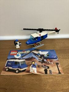 LEGO Town CITY: Crisis News Crew 6553 SYSTEM Helicopter And Cameraman 海外 即決