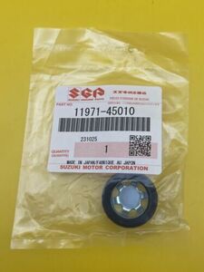 OEM SUZUKI 25mm RIGHT SIDE CLUTCH COVER LENS OIL LEVEL SITE GLASS # 11971-45010 海外 即決