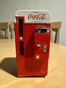 Coca Cola Die Cast Mini Vending Machine 1994 Musical Coin Bank 海外 即決