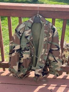 US MILITARY MEN'S WINTER CAMOUFLAGE WOODLAND FIELD JACKET M-65 COAT ARMY CAMO 海外 即決