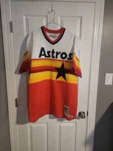 100% Authentic Mitchell & Ness Nolan Ryan 1980 Houston Astros Jersey Sz XL 海外 即決