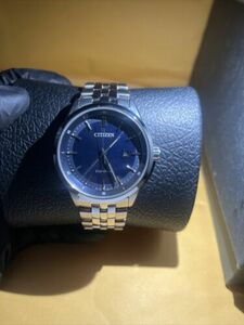 Citizen Eco-Drive WR 10 Bar GN W4 S Japan Mov't Sapphire Crystal Never Worn 海外 即決
