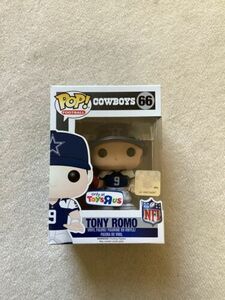 Funko POP Tony Romo Throwback #66 NFL Dallas Cowboys Toys R Us Exclusive 海外 即決