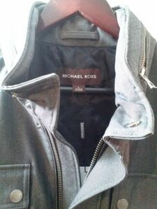 MENS MICHAEL KORS PRIMALOFT COLLECTION COAT. SIZE LARGE. NWT. GRAPHITE 海外 即決