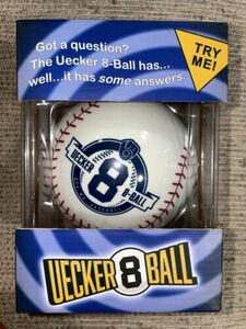 Bob Uecker 8 Ball 2017 Milwaukee Brewers Mr. Baseball Sealed 海外 即決