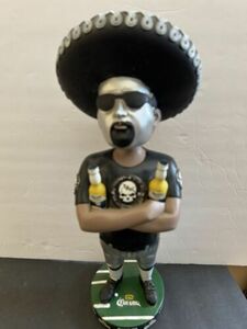 19" RARE CORONA SENOR RAIDERS SUPER FAN BOBBLEHEAD 海外 即決