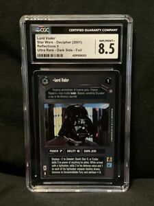 Lord Vader Foil Reflections II NM/MINT+ CGC (8003) Grade 8.5 Star Wars CCG SWCCG 海外 即決