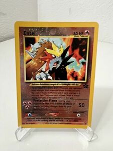 Entei #34 Black Star Promo Reverse Holo Rare Pokemon 海外 即決