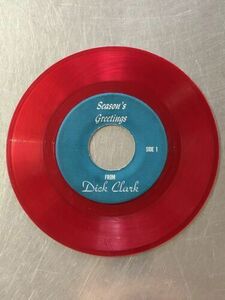 RARE VINTAGE 1961 DICK CLARK SEASON GREETINGS バイナル RECORD 7” 45 海外 即決